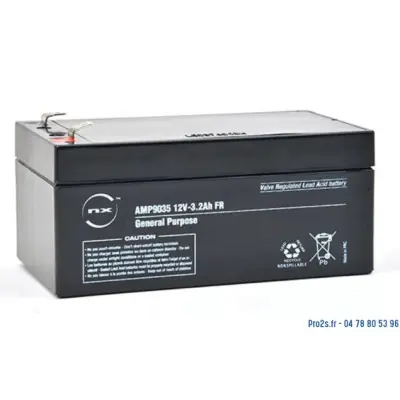 BATTERIE 12V 3,2A Certifié