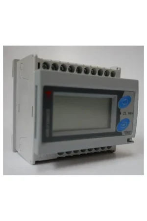 Compteur d‘énergie modulaire triphasé 400V 5A affichage LCD Carlo Gavazzi Certifié