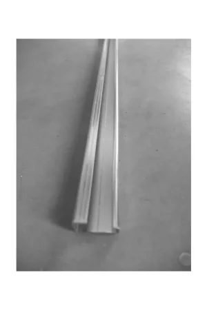 Profil asymetrique 32x15x1.5mm longueur 3m acier zingué blanc pour pose appareil modulaire RZ301 Jusqu'à Épuisement Des Stocks