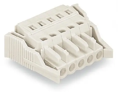 Connecteur femelle droit détrompé /avec cliquets de verrouillage,avec possibilit Offre Limitée