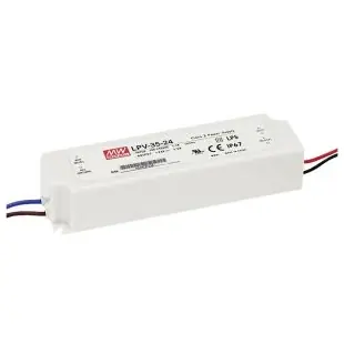 Alimentation led 24vdc 35w ip67 - 30 cm câble Marque
