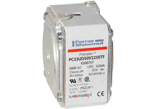 Fusible33 type ttf m12 ar 2250a - indicateur - 500v Bon Marché
